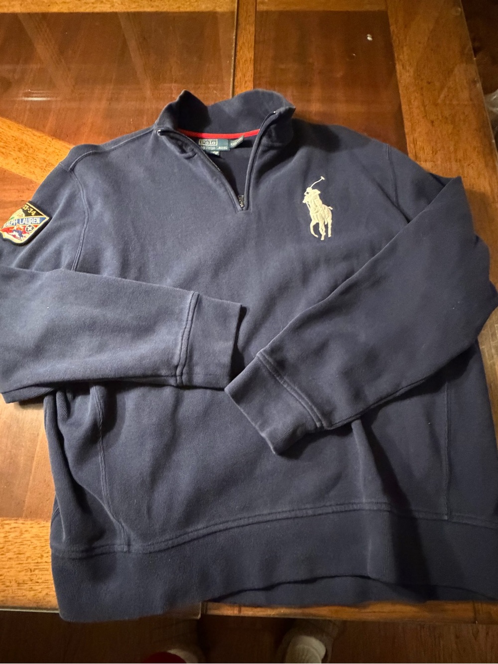 Men’s Polo Quarter Zip XXL